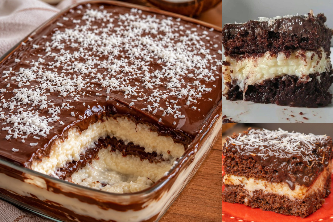 Casadinho de Travessa Cremoso: fiz essa sobremesa com dois cremes e o resultado ficou simplesmente irresistível